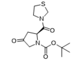 tert-butyl (2S)-4-oxo-2-(1,3-thiazolidine-3-carbonyl)pyrrolidine-1-carboxylate
