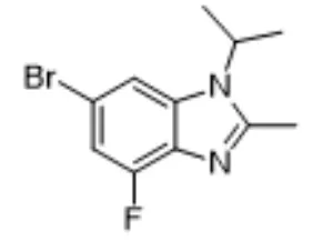 	6-Bromo-4-fluoro-1-isopropyl-2-methyl-1H-benzo[d]imidazole