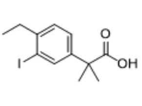 2-(4-ethyl-3-iodophenyl)-2-Methylpropanoic acid