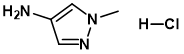 1-methyl-1H-pyrazol-4-amine hydrochloride