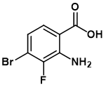2-amino-4-bromo-3-fluorobenzoic acid
