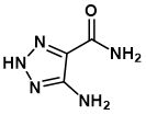 5-amino-2H-1,2,3-triazole-4-carboxamide