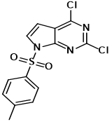 2,4-dichloro-7-tosyl-7H-pyrrolo[2,3-d]pyrimidine