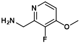 (3-fluoro-4-methoxypyridin-2-yl)methanamine