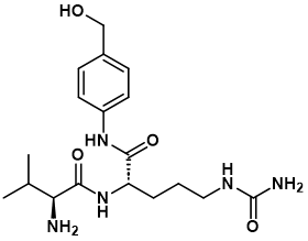 (S)-2-((S)-2-amino-3-methylbutanamido)-N-(4-(hydroxymethyl)phenyl)-5-ureidopentanamide