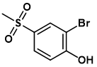  2-bromo-4-methylsulfonylphenol 