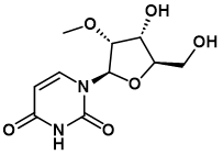 1-((2R,3R,4R,5R)-4-hydroxy-5-(hydroxymethyl)-3-methoxytetrahydrofuran-2-yl)pyrimidine-2,4(1H,3H)-dione