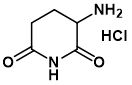 3-aminopiperidine-2,6-dione;hydrochloride