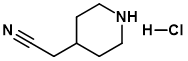 2-piperidin-4-ylacetonitrile;hydrochloride