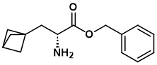 Phenylmethyl (αR )-α-aminobicyclo[1.1.1]pentane-1-propanoate